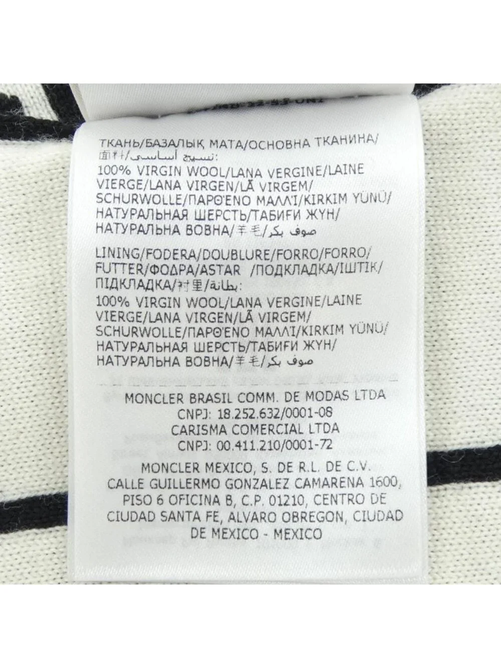 Moncler Scarf Black